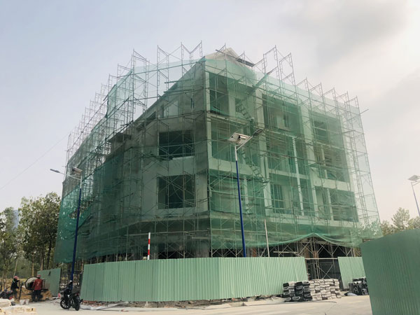 Tiến độ thi công nhà mẫu Artisan Park tại Thành Phố Mới ngày 13/4/2023