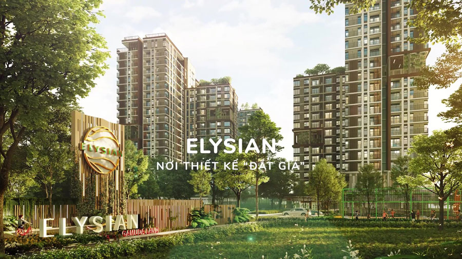 Elysian Quận 9 nơi thiết kế đắt giá từ chiến lược bền vững