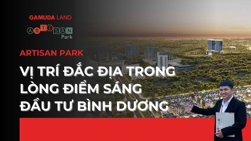 Khu nhà phố thương Artisan Parkmại điểm đến mua sắm giải trí tuyệt vời