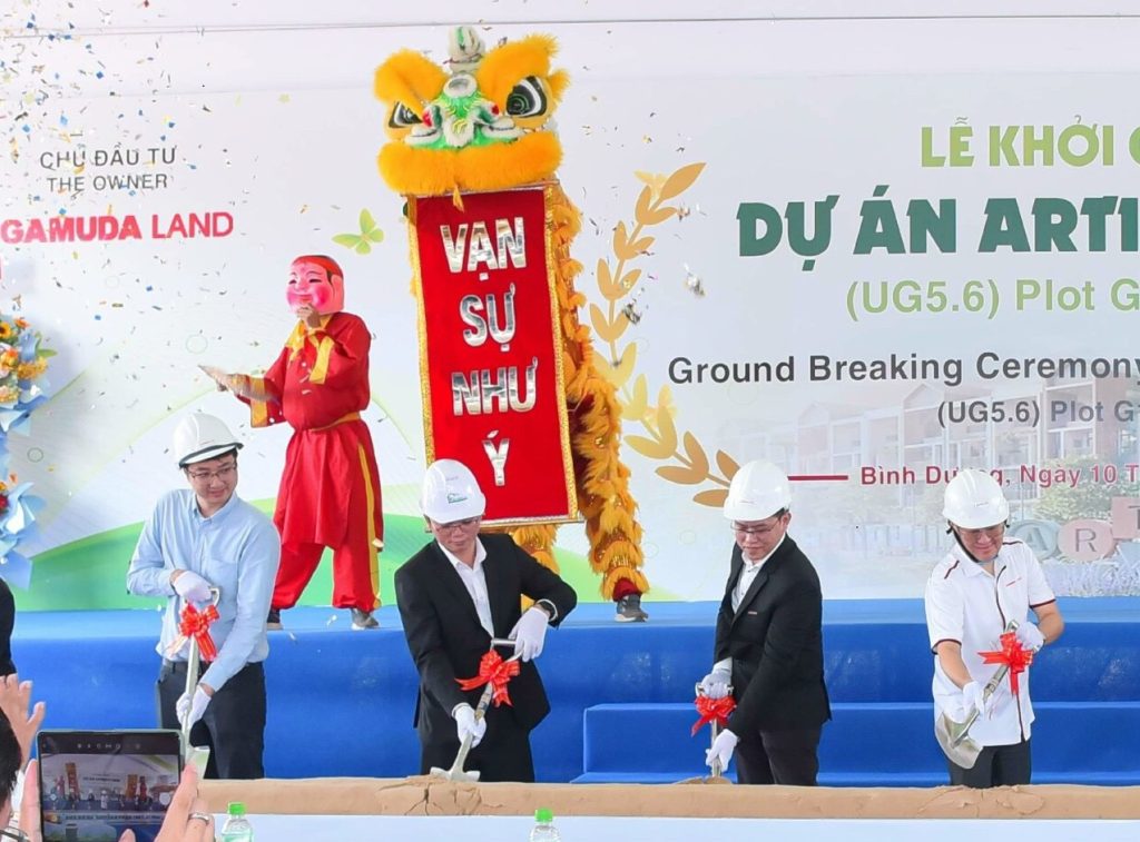 Lễ động thổ xây dựng dự án Artisan Park Bình Dương