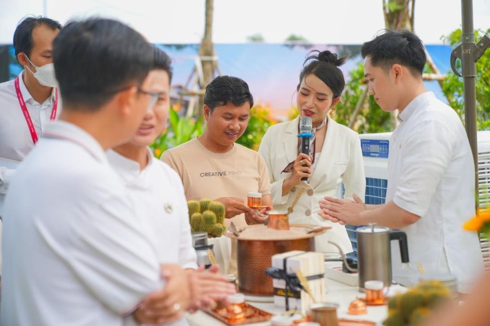 Sự kiện trải nghiệm tinh hoa Cà phê được tổ chức tại Công viên Artisan Park vào ngày 16-17/9 vừa qua nhận được nhiều sự quan tâm