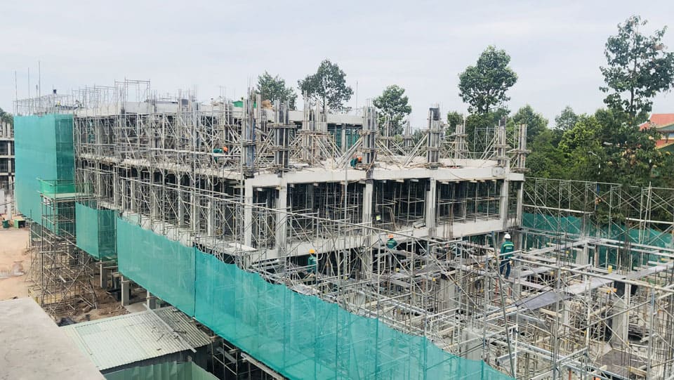 Tiến độ xây dựng Artisan Park Bình Dương 23-11-2023
