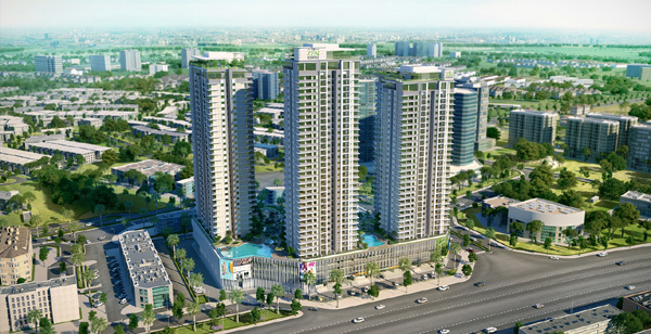 Bối cảnh chung cư The Zen Residence - Khu căn hộ đáng sống ở Thủ đô