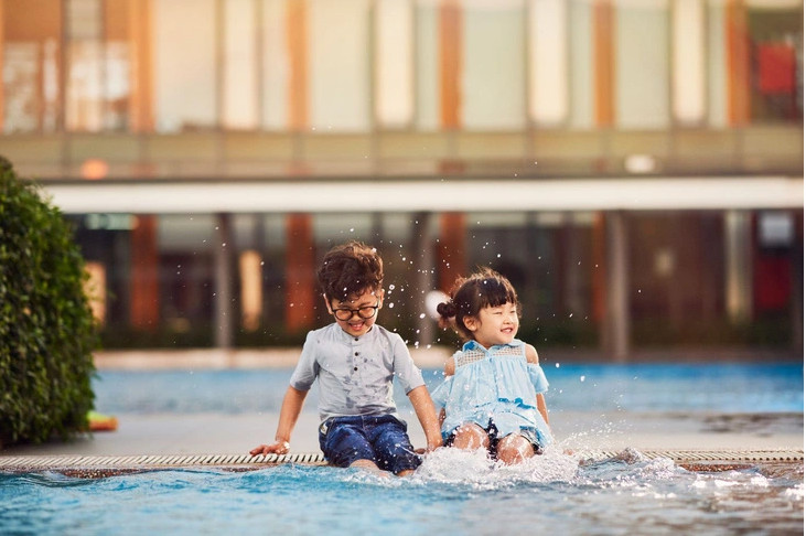 Mảng xanh trù phú là một trong những nhân tố quan trọng làm nên vẻ đẹp của khu đô thị Gamuda Gardens