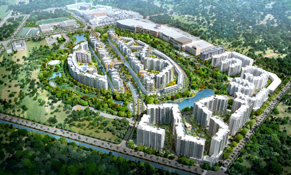 Phối cảnh tổng thể khu đô thị Celadon City tại Tân Phú