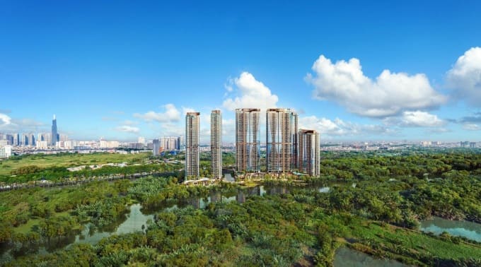 Phối cảnh dự án Eaton Park tại TP Thủ Đức