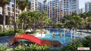 Cư dân Diamond Centery được tận hưởng kỳ nghỉ dưỡng bất tận với hệ tiện ích resort biển và dịch vụ 5 sao ngay ngưỡng cửa