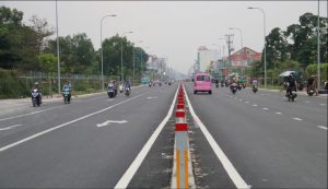 Tuyến đường được mở rộng từ 10m lên 30m, xóa cảnh ùn ứ, cải thiện đời sống cho người dân khu vực.