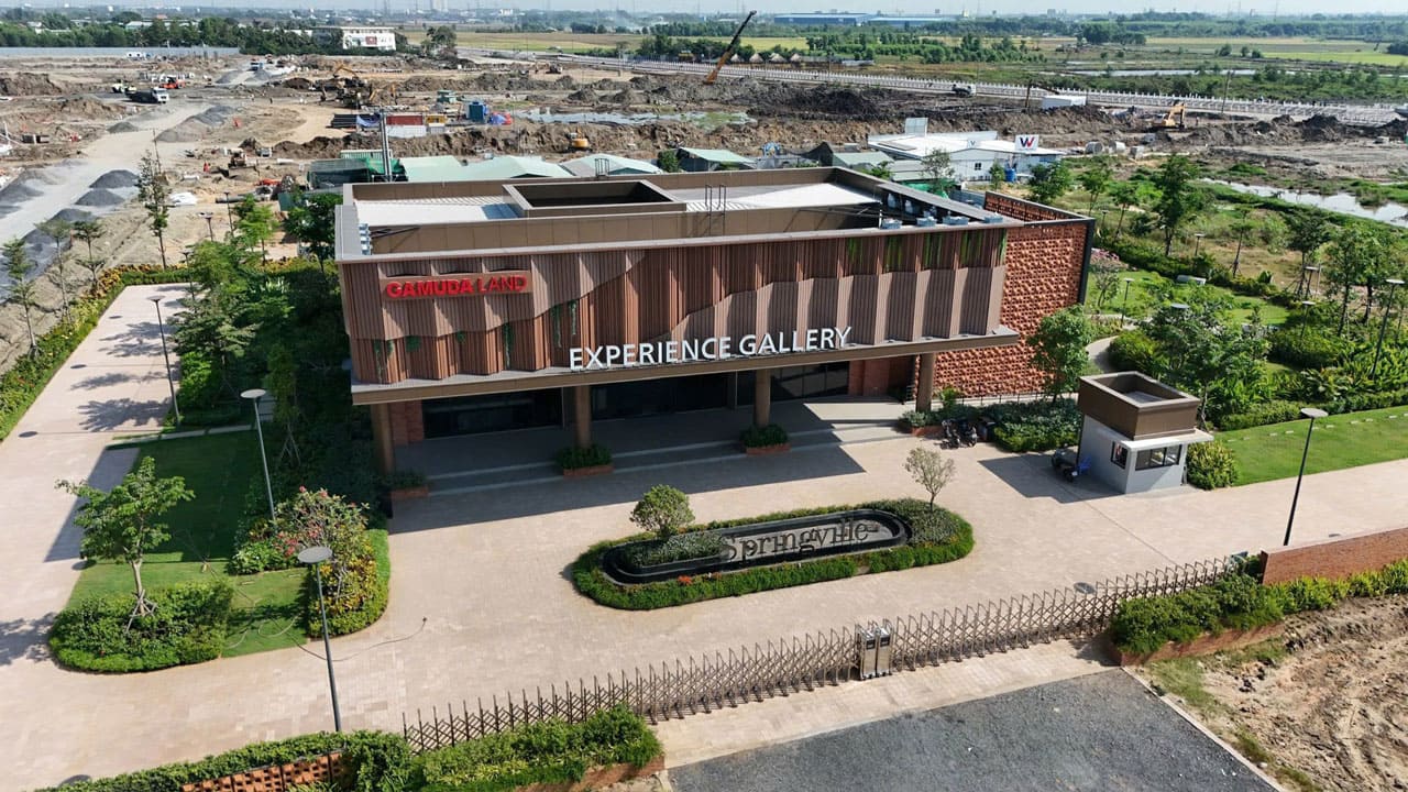 Khu đất xây dự án SpringVille của Gamuda Land ở Đồng Nai. 