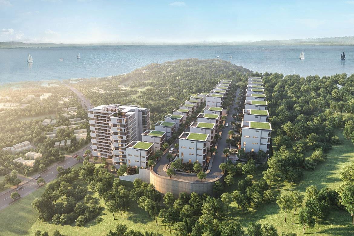 Hình ảnh phối cảnh dự án nghỉ dưỡng Lotus Hill tại Núi Nhỏ Vũng Tàu