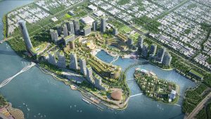 Phối cảnh dự án Da Nang Downtown Sun Group bên sông Hàn
